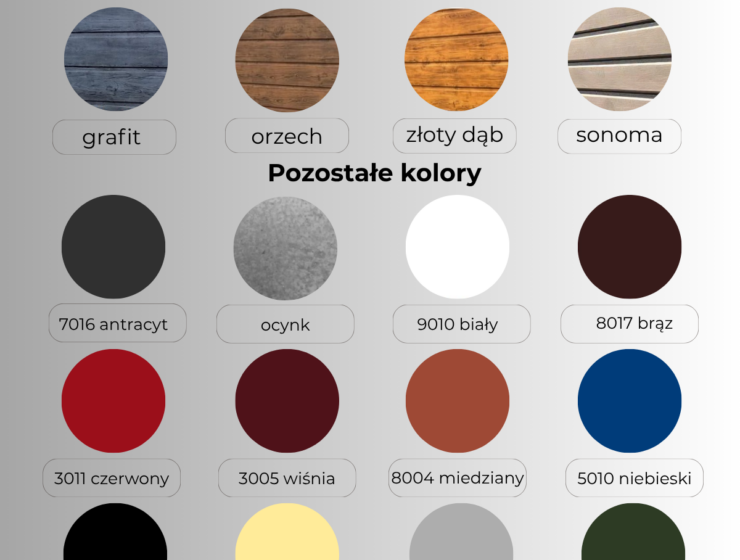 PALETA KOLORÓW nowa