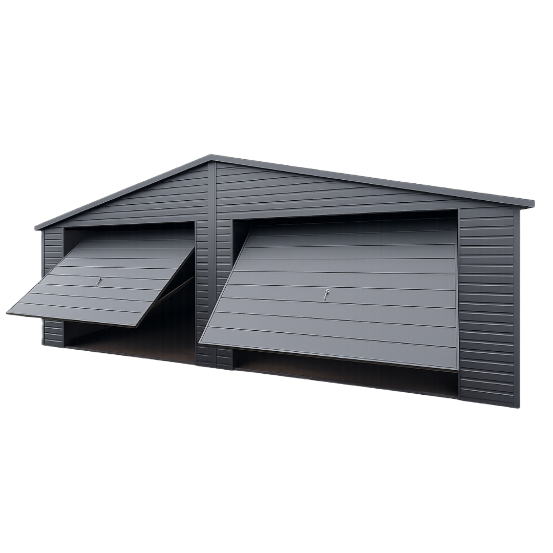 Garaż Premium 8x6 grafit