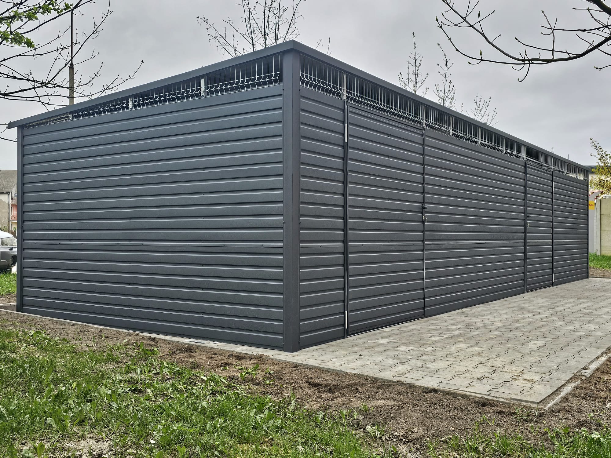 Wiata śmietnikowa 10x4 - obrazek 5