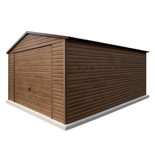 Garaż Premium 4x6 orzech